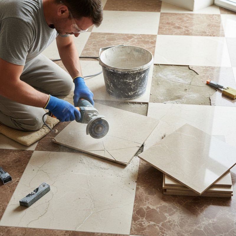Floor Tile Repair