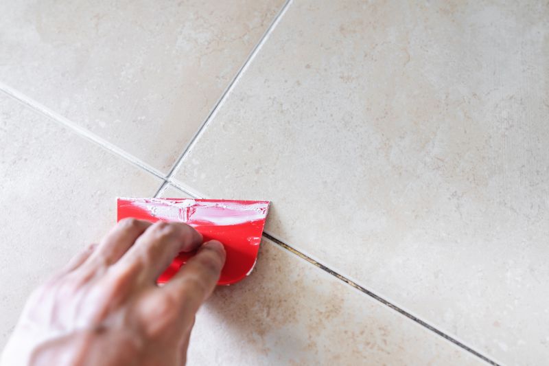 Grout Repair Work